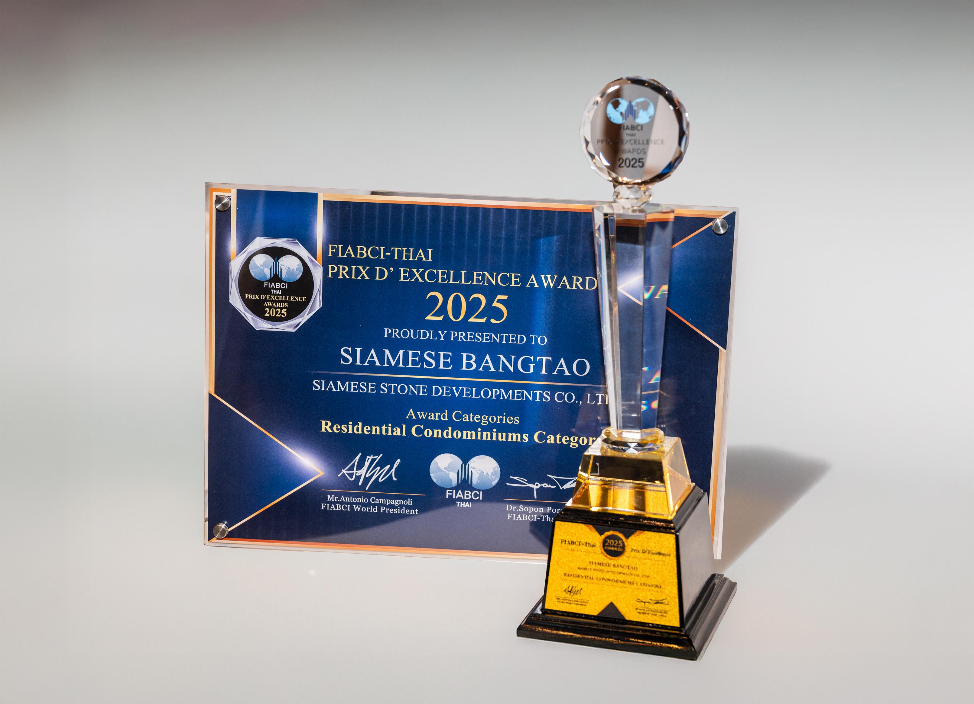Siamese Bangtao Wins FIABCI-Thai Prix d'Excellence Award 2025 6